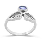 Tanzanite Silver Rings