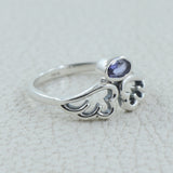 Tanzanite Silver Rings