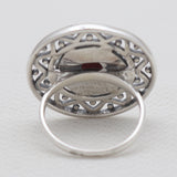 925 Sterling Silver Ruby Rings