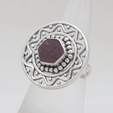 925 Sterling Silver Ruby Rings