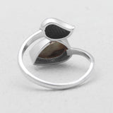 Rainbow Moonstone 925 Silver Rings