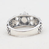 925 Sterling Silver Herkimer Quartz Rings