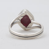 925 Sterling Sliver Ruby Rings