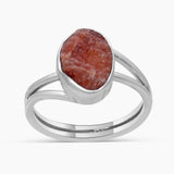 925 Silver Sun Stone Rings