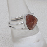 925 Silver Sun Stone Rings