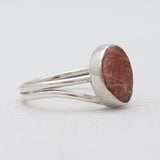 925 Silver Sun Stone Rings