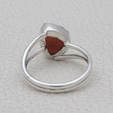 925 Silver Sun Stone Rings