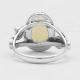 925 Sterling Silver Herkimer Quartz Rings