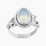 925 Sterling Silver Herkimer Quartz Rings
