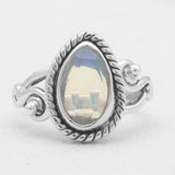 925 Sterling Silver Herkimer Quartz Rings
