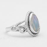 925 Sterling Silver Herkimer Quartz Rings