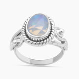 925 Sterling Silver Herkimer Quartz Rings
