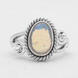 925 Sterling Silver Herkimer Quartz Rings