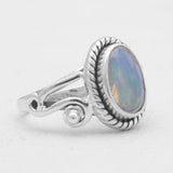 925 Sterling Silver Herkimer Quartz Rings