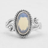 925 Sterling Silver Herkimer Quartz Rings