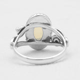 925 Sterling Silver Herkimer Quartz Rings
