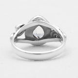 925 Sterling Silver Herkimer Quartz Rings