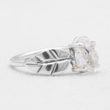 925 Sterling Silver Herkimer Quartz Rings