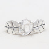 925 Sterling Silver Herkimer Quartz Rings