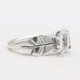 925 Sterling Silver Herkimer Quartz Rings