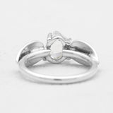 925 Sterling Silver Herkimer Quartz Rings