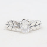 925 Sterling Silver Herkimer Quartz Rings