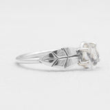 925 Sterling Silver Herkimer Quartz Rings