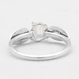 925 Sterling Silver Herkimer Quartz Rings