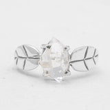 925 Sterling Silver Herkimer Quartz Rings