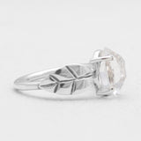 925 Sterling Silver Herkimer Quartz Rings