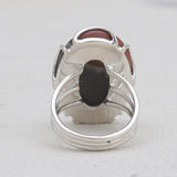 Turquoise Spiny Oyster 925 Sterling Silver Rings