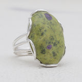Turquoise Spiny Oyster 925 Sterling Silver Rings