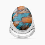 Tiger Eye Silver Rings