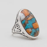 Tiger Eye Silver Rings