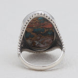 Tiger Eye Silver Rings