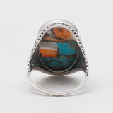 Tiger Eye Silver Rings