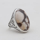 Tiger Eye Silver Rings