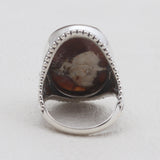 Tiger Eye Silver Rings