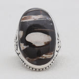 Tiger Eye Silver Rings