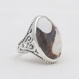 Tiger Eye Silver Rings