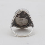 Tiger Eye Silver Rings