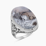 Tiger Eye Silver Rings