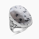 Tiger Eye Silver Rings