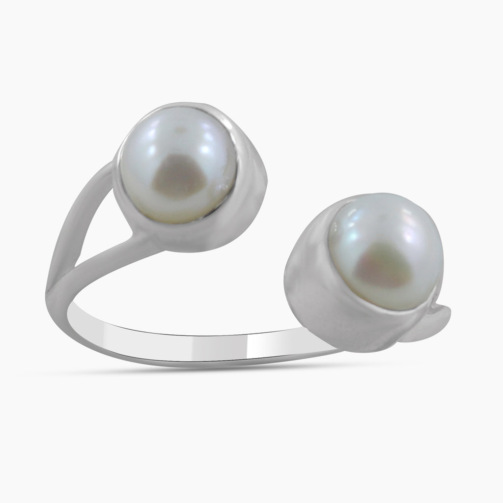 925 Sterling Silver Pearl Rings