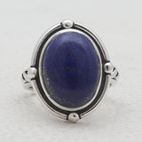 Larimar Silver Rings