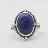 Larimar Silver Rings