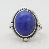 Larimar Silver Rings