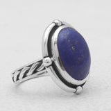 Larimar Silver Rings