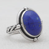 Larimar Silver Rings
