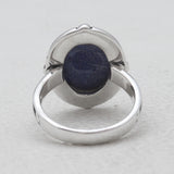 Larimar Silver Rings
